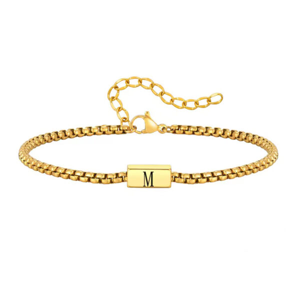 Ini personalize steel gold