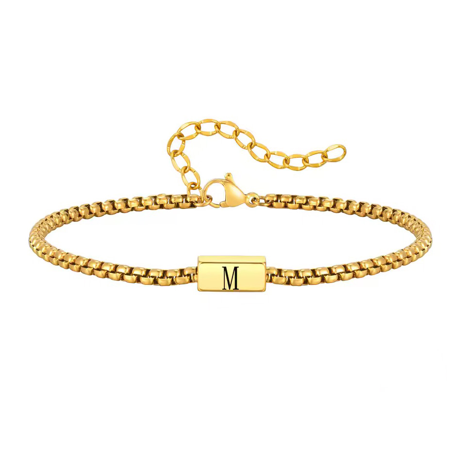 Ini personalize steel gold