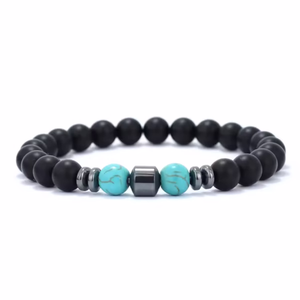 Linea blue howlite