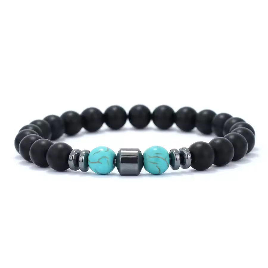 Linea blue howlite