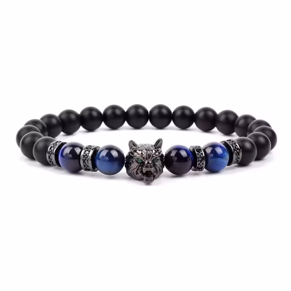 Wolf lapis lazuli